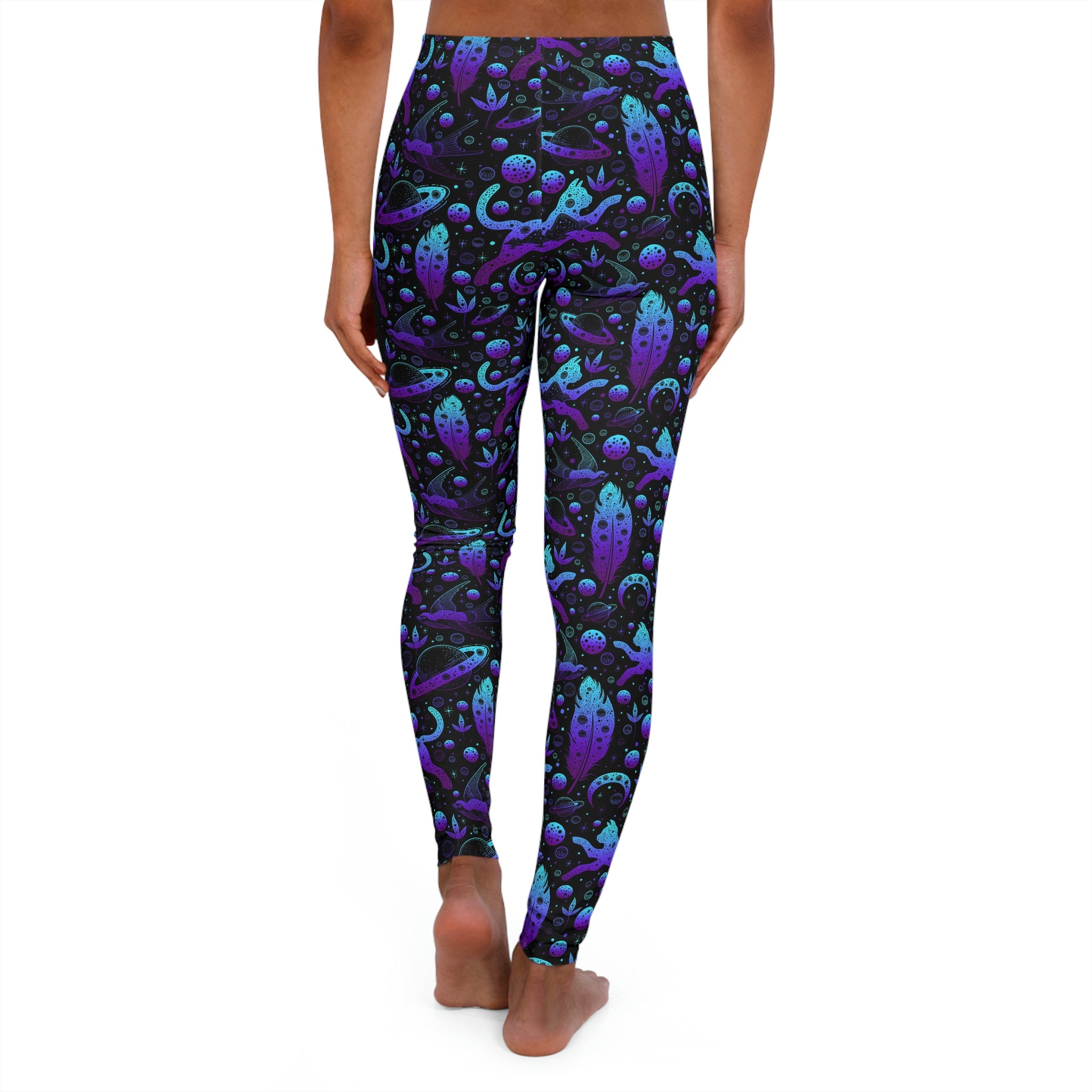 Space Kitty Spandex Leggings